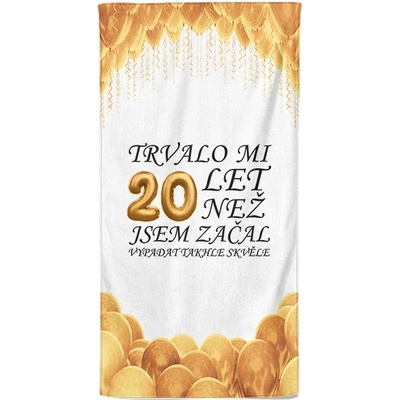 Impar Osuška 140 x 70 cm - Trvalo mi 20 let