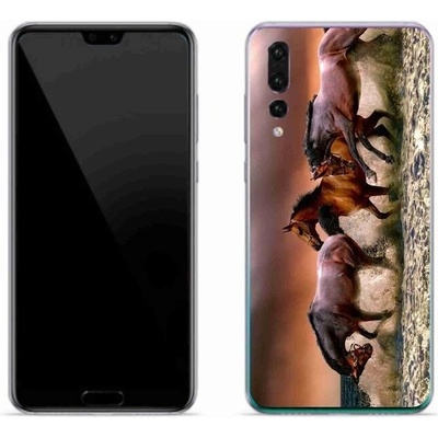 mmCase gelový kryt Huawei P20 Pro - koně 1