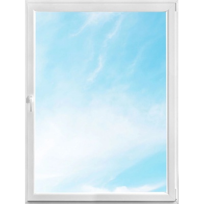 Solid Elements Premium Plastové okno OS 1, P, 90 × 120 cm, trojsklo, 6 komôr, pravé, biele, W2GDBCZTK2.0005
