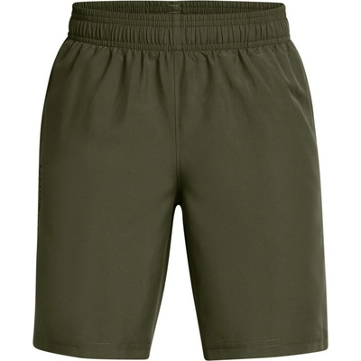 Under Armour TECH WOVEN WORDMARK SHORT K zelené 1383341-390