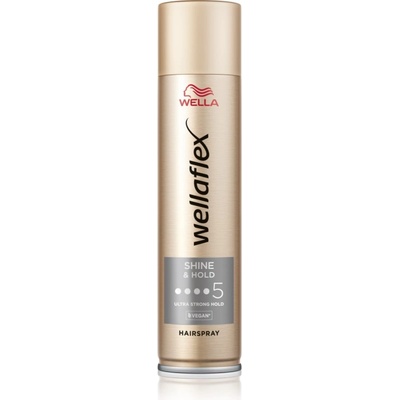 Wella Wellaflex Shine & Hold лак за коса 400ml