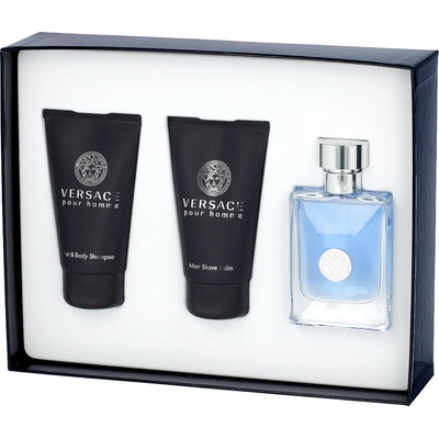 Versace Pour Homme EDT 50 ml + šampon 50 ml + sprchový gel 50 ml dárková sada