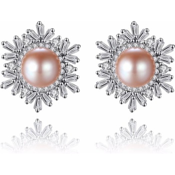 Silenti Jewelry Сребърни обеци "Подробност