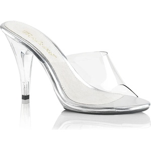 Pleaser USA Pleaser Caress-401 Clr/Clr 42