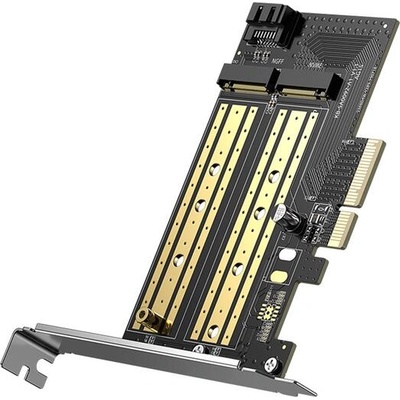 Ugreen Адаптер за разширителна карта Ugreen PCIe 3.0 x4 към M. 2 NVMe drive CM302 - черен (70504)