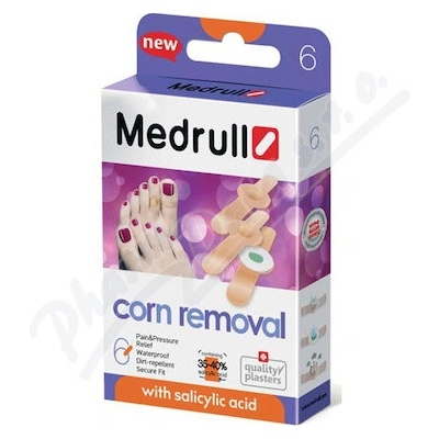 Medrull náplasti k odstranění kuřího oka 6 ks