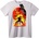 NOONEBRAND Тениска Лучо Либре Warrior - S, White