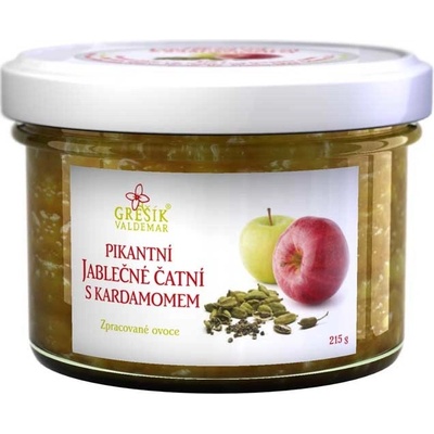 Grešík Čatní Pikantní jablečné s kardamomem 215 g