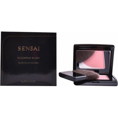 Sensai Blooming Blush Rozjasňujúca lícenka so štetčekom 02 Blooming Peach 4 g