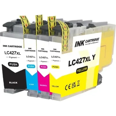 Compatible Мастилница Brother LC427 XL Y Pigment съвместима 51 ml