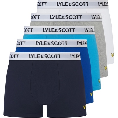 Lyle and Scott Боксерки Lyle and Scott Men's Core Trunks - Peact/Blue/Whit