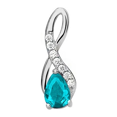 Lunica Stříbrný přívěsek BLUE 0144