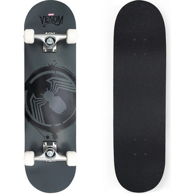Dřevěný skateboard 79 x 20 x 10 cm MARVEL Logo Venom – Zboží Dáma