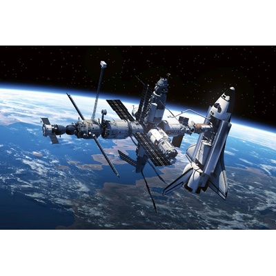 DIMEX ART Флизелинов фототапет космическата совалка 375 x 250 см