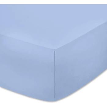 Image 1 of Светлосин чаршаф с ластик от памучно трико