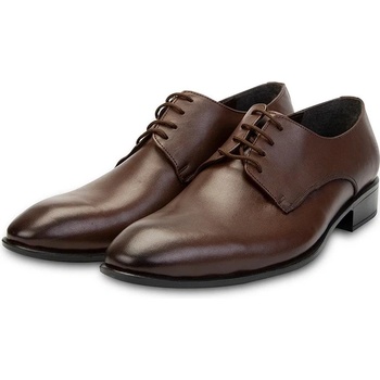 Ducavelli Suit Мъжки обувки от естествена кожа - Кафяви 308273 (308273_Кафяво)