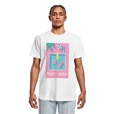 Тениска Mister tee Dolce Vita short sleeve T-shirt - White (White)