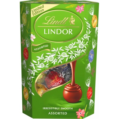 Lindt Lindor směs pralinek s bílou a mléčnou čokoládou 200 g