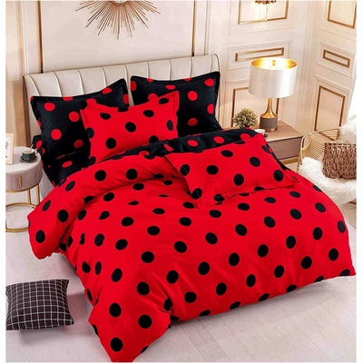 EmonaMall Двулицево спално бельо EmonaMall, 6 части - Модел S15436 (S15436-99999d)