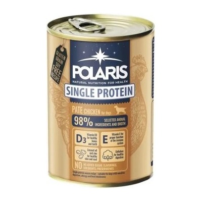 Polaris Single Protein Adult paté kuraciecí 400 g