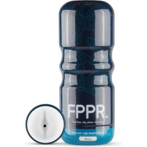 FPPR - реалистичен изкуствен задник мастурбатор (бял)