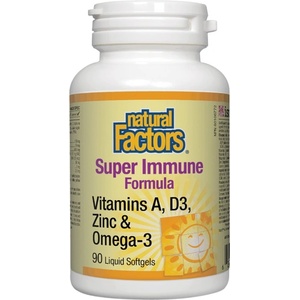 Natural Factors Super Immune Formula [90 Гел капсули]