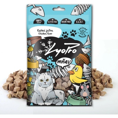 Lyopre kuraciecí játra 50 g