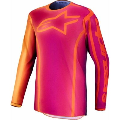 Alpinestars Fluid Kepler 2027 tmavo fialová/oranžová