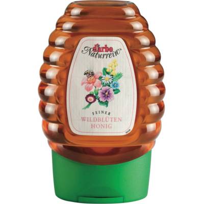 Darbo Divoký květový med ve stlačitelné lahvičce 300 g
