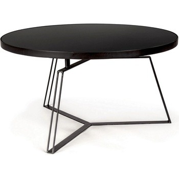 Bizzotto Холна маса Zaira, D70 см, черна (0746297)