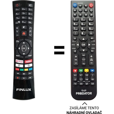 Diaľkový ovládač Emerx FinluxTV55FUD7060