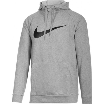 Nike Dri-Fit Pullover Training šedá 2024