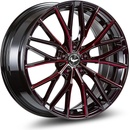 Barracuda Project THREE 8,5x18 5x120 ET42 gloss black flash red