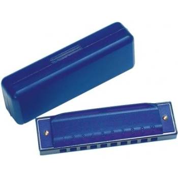 Image 1 of Goki - Хармоника в пластмасова кутийка - синя (13008)