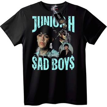 NOONEBRAND Тениска Junior H Тъжни Момчета - S, Black