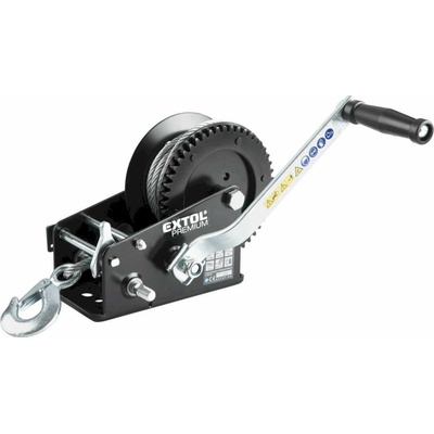 EXTOL PREMIUM Navijak lanový s kľučkou, do 1350 kg/10 m lanko, 8861305