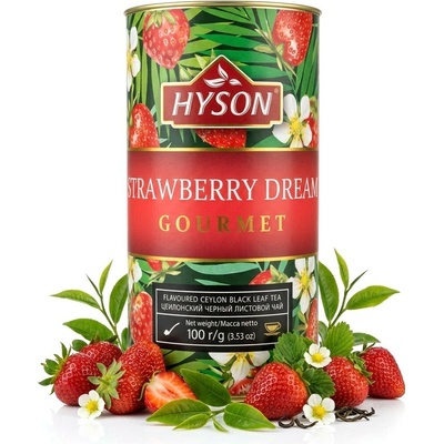Hyson Strawberry Dream černý čaj 100 g