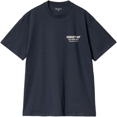 Carhartt tričko WIP Less Troubles S/S modré