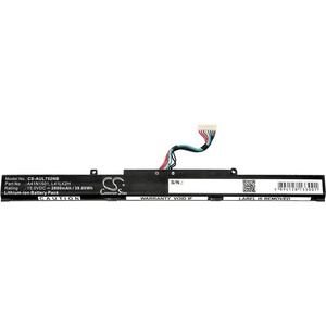 Cameron Sino Батерия за лаптоп ASUS GL752JW, VivoBook Pro N552VW-FI035T, VivoBook Pro N752VX-GC084T, A41N1501 LiIon 15V 2600mAh CAMERON SINO (CS-AUL752NB) - pcbuild
