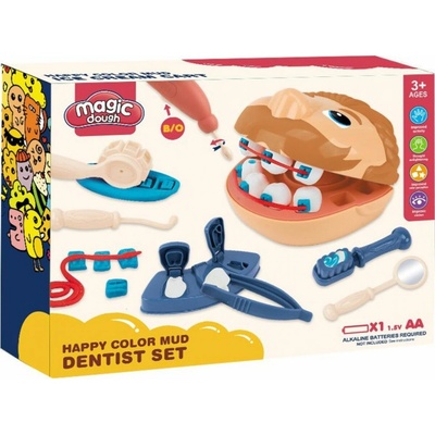 Alltoys Sada modelíny Zubár 18 ks