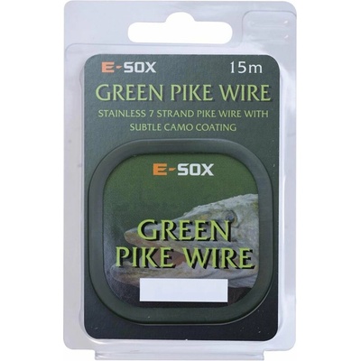 Drennan oceľové lanko Green Pike Wire 15lb