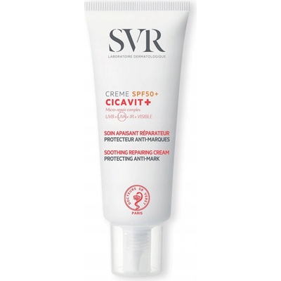 SVR Cicavit+ upokojujúci a regeneračný krém s vysokou UV ochranou SPF 50+ 40 ml