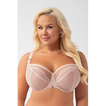 Gorsenia Сутиен с мека чашка в бежов цвят ida k900eh-79632-beŻowy - Бежов, размер 75d