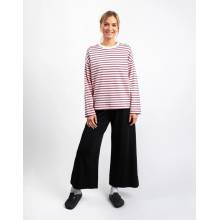 Armedangels Frankaa Maarlen Stripe 2905 undyed-crushed berry