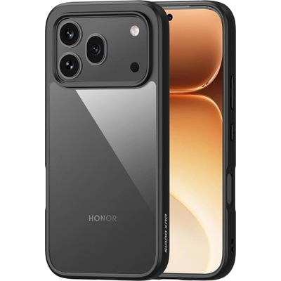 Huawei DUX DUCIS Aimo Прозрачен Калъф за Honor 600 Pro 5G / 600 5G - PC+TPU, 0.8mm защита, 1.2m SGS, REACH, Черен
