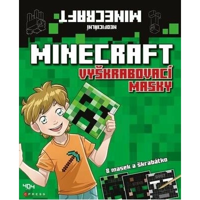 CPress Vyškrabovací masky Minecraft Daniele Sapuppo – Zboží Mobilmania