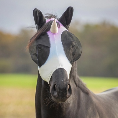 QHP Maska proti hmyzu Unicorn s ochranou uší multi – Zboží Dáma