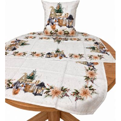 Tegatex Polyesterový ubrus kouzelný skřítek 40x140 cm