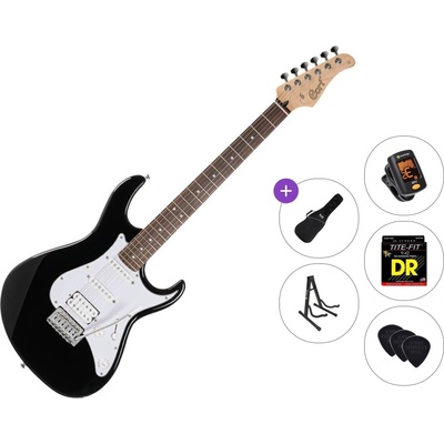 Cort G200 Standard SET Black Електрическа китара