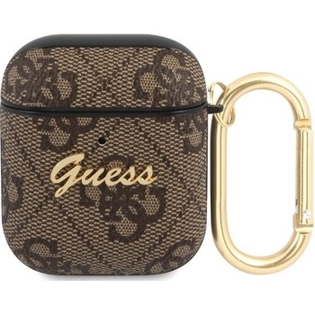 Guess 4G Script PC/PU puzdro pre Airpods 1/2 GUA24GSMW